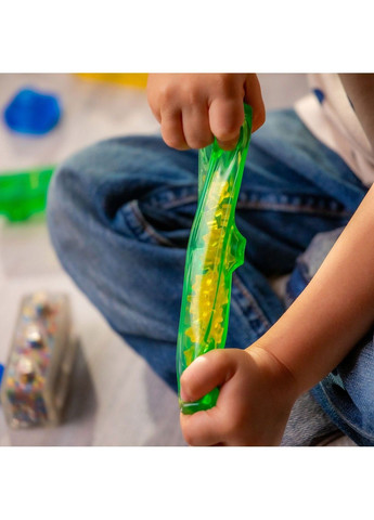 Сенсорный конструктор - В кейсе 2 в 1: строй-складывай Jelly Blox (364237666)