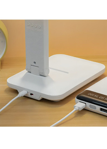 Настольная лампа с дисплеем сенсорным управлением подставкой для телефона 4 режима регулировки яркости 7 Вт (480397-Prob) Unbranded (335003934)