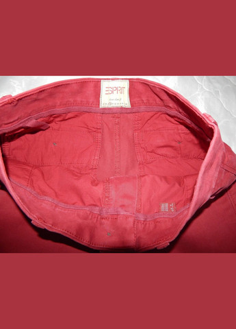 Бордовые повседневный демисезонные брюки Esprit