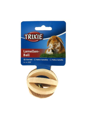 Игрушка для грызунов Slat Ball шар с погремушкой, 6см Trixie (292395395)