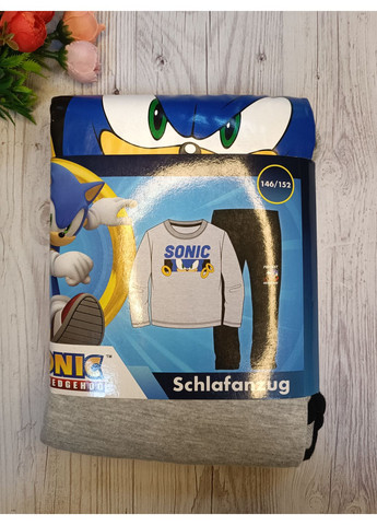 Комбінована всесезон піжама для хлопчика Sonic
