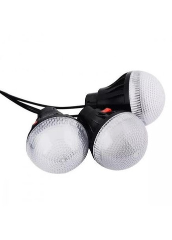 Сонячна зарядна станція для кемпінгу CL-02 Powerbank, ліхтар Solar Charging System Black VHG (334305138)