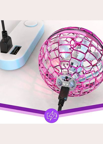 Літаючий шар для дітей, що світиться Flying Spinner RGB (1756375718) FlyNova (326033117)