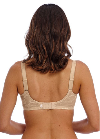 Бежевый минимайзер бюстгальтер wa085567nud Wacoal с косточками полиамид, эластан