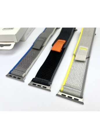 Ремінець Trail Loop для смарт годинника 42 / 44 / 45 / 46 / 49 мм на Apple Watch Series 1 - 10 Yellow / Beige No Brand (363976380)