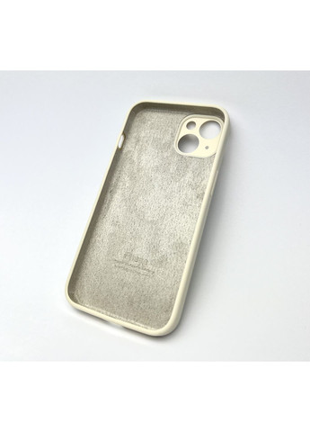 Чехол на айфон 13 Silicone case на 13 full camera силиконовый закрытая камера / Beige No Brand (369137014)