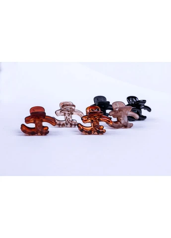 Набор маленьких крабиков для волос, 6 штук, длина 2 см Fashion Jewelry (393951734)