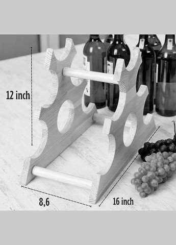 Настільна винна полиця Таверне сієна (ВПС-010305) No Brand (327850030)