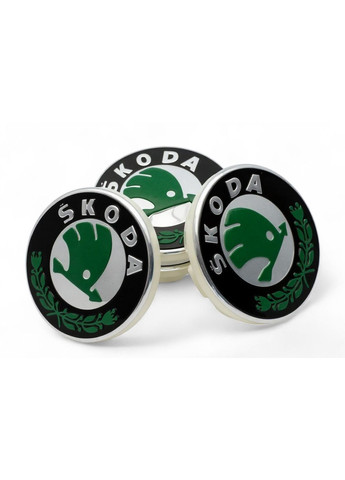 1 штука Колпачок в диски 55/52 заглушка для дисков Шкода (1 шт.) No Brand (364958925)