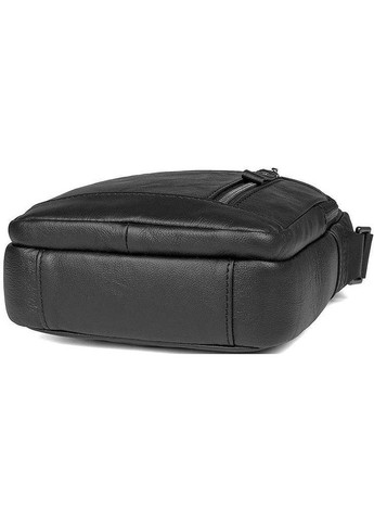 Сумка планшет через плечо для документов и для телефона мужская из натуральной кожи средняя Черный 37159 Vintage (354229878)