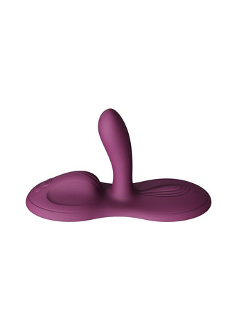 Sit-on-top смарт-вібратор – Flora Smart Vibrating Pad Velvet Purple, 9 моторів Zalo (322740217)