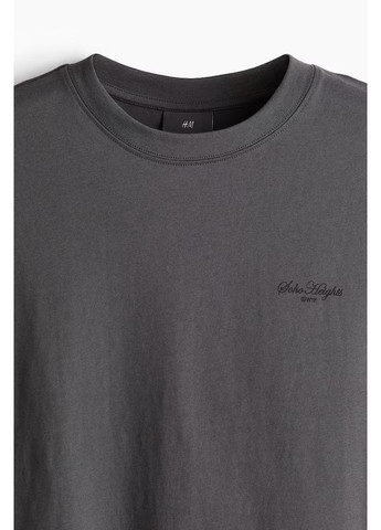 Серая футболка мужская,, серая размер s H&M Футболка