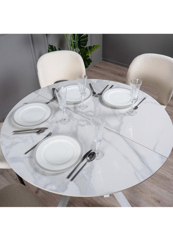 Стул Дорис Металл сиденье Ткань 490x450x850 букле Prestol (372178818)