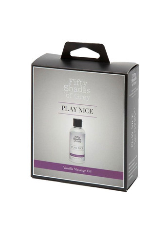 Масло для массажа Play Nice Vanilla Massage Oil, 90 мл Fifty Shades of Grey (331171522)