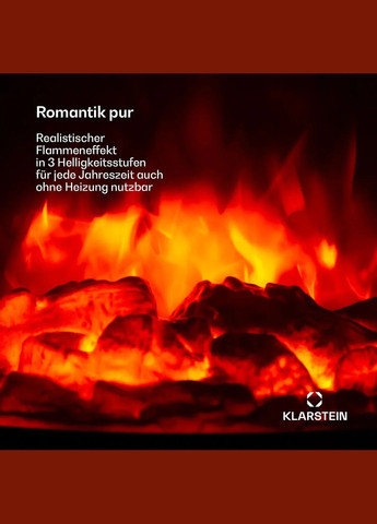 Електрокамін Opala Smart 950/1900 Вт (10045362) Klarstein (338194892)