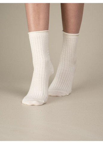 Молочні шкарпетки жіночі (високі без резинки), р.36-40, 00 сафарі MovementStandard (358644709)