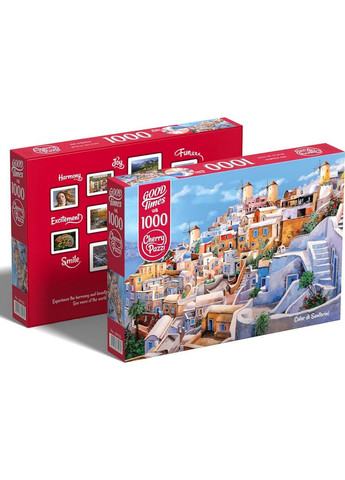Пазл Краски Санторини 1000 елементів CherryPazzi Cherry Pazzi (319152142)