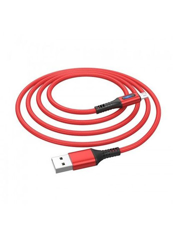 Кабель USB-MicroUSB U79 2.4 A (1.2 м) Red Hoco (324234121)