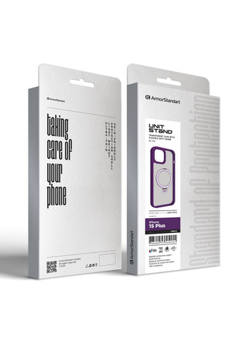 Чехол Unit Stand для iPhone 15 Plus Purple (ARM70573) ArmorStandart (327883186)
