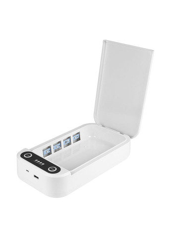 Багатофункціональний УФ стерилізатор ST801 з бездротовою зарядкою UV Sterilizer Black VHG (360771916)