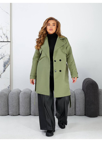 Женский кофта с поясом Україна тренчкот на пуговицах демисезон (361856389)