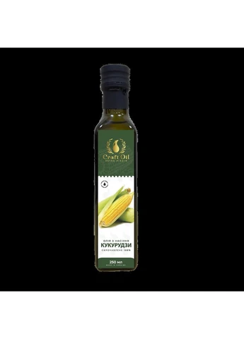 Олія кукурудзяна холодного віджиму 100 мл (2445268690) Craft Oil (387627713)