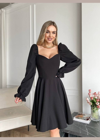 Черное женское платье Osoblyva