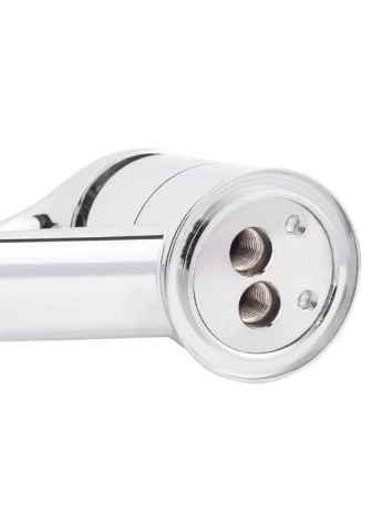 Локтевой смеситель для раковины Watt 002M с поворотным изливом (k40) LDWAT002MCRM34861 Chrome LIDZ (392903398)