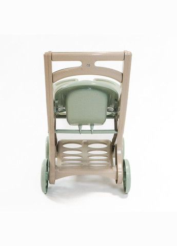 Коляска для кукол с шезлонгом 0122/01eco бирюзовый Doloni (300694141)