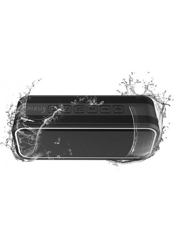 Колонка портативная Rave Black (4897058531459) Pixus (360422963)