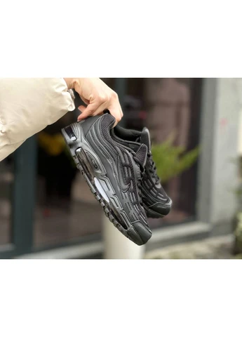 Черные демисезонные кроссовки мужские nike air max tl 2.5 black найк аир макс тл 2.5 черные No Brand