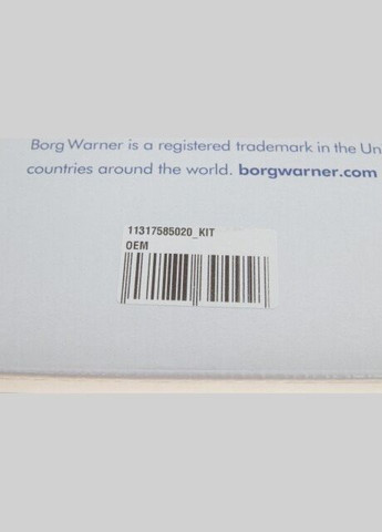 Комплект ланцюга ГРМ BMW X3 (E83)/X5 (E70)/X6 (E71/E72) 08-18, N52/N55 (BorgWarner) 11317585020_KIT UA63 OEM (360747037)