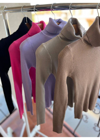 Свитер женский A-N 920 водолазка гольф рубчик высокое горло No Brand (305593700)