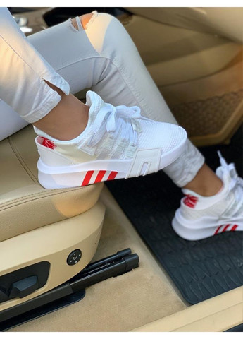 КРОСІВКИ ЖІНОЧІ ADIDAS EQUIPMENT ADV BASK WHITE RED АДІДАС No Brand білі демісезони (367173308)