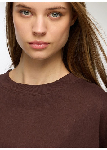 Коричневий світшот жін Terranova однотонний (362115902)