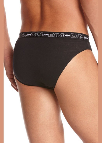 Мужские трусы слип из хлопка Dim 6595b black (300103768)