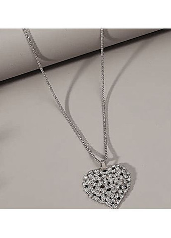 Кулон на длинном жгуте кулон Сердце No Brand (365301763)