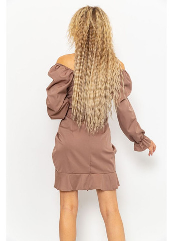 Світло-коричнева сукня, колір мокко, 176r1038 Ager