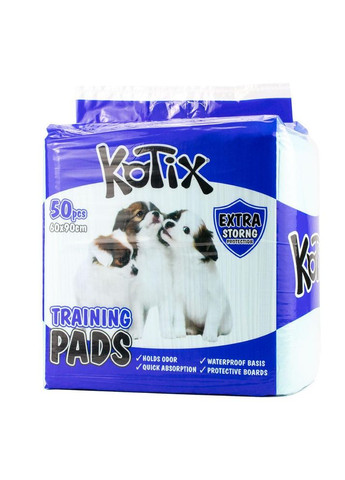 Одноразові пелюшки для собак Premium 60*90 см, 50 шт/уп 1366 KOTIX (278308209)