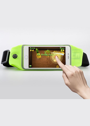 Сумка на пояс для бега EasySport водонепроницаемая сумка для фитнеса Зеленый (564365443) No Brand (329444015)