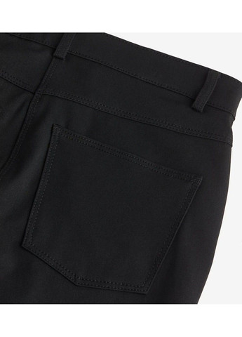 Женские брюки Skinny Regular waist (58015) XS Черные H&M (315664984)