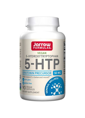 Амінокислота 5-HTP 50 mg, 90 вегакапсул Jarrow Formulas (293478054)