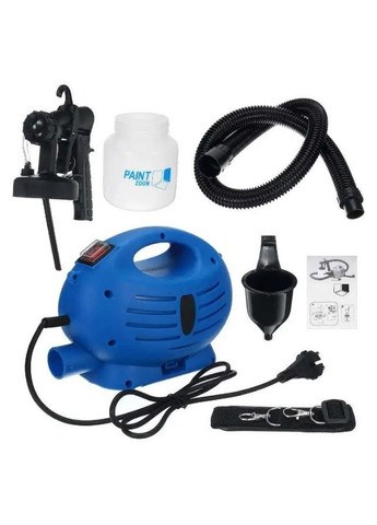 Краскопульт електричний Paint Zoom Пейнт Зум із пульверизатором синій 650 Вт (1756374634) No Brand (330579004)