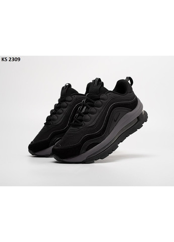 Черные демисезонные кроссовки мужские nike air max 97 futura black найк аир макс 97 No Brand