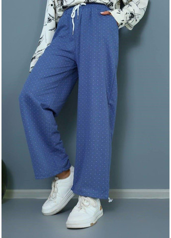 Штани жіночі горошок сині Yisiman (305847698)