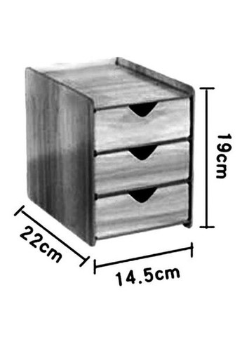 Міні-комод з дерева Кодіан 19 бланже (МНК-193701) No Brand (328228503)