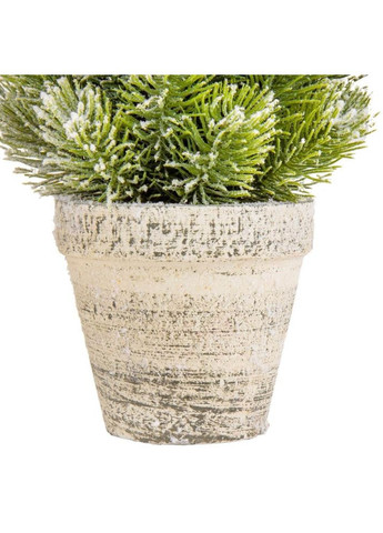 Декоративная заснеженная елка в горшке Сосна 38 см 118919007 Lefard (299387613)