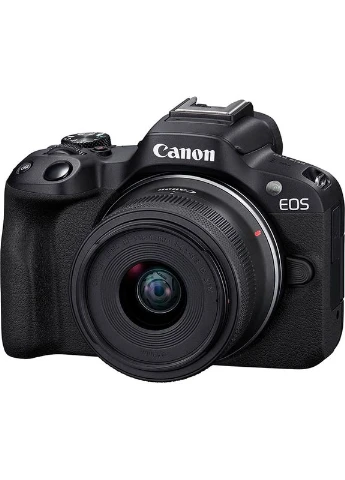 Фотоаппарат EOS R50 + RF-S 18-45 IS STM + RF 75-300 Black (5811C150) Canon (385676392)