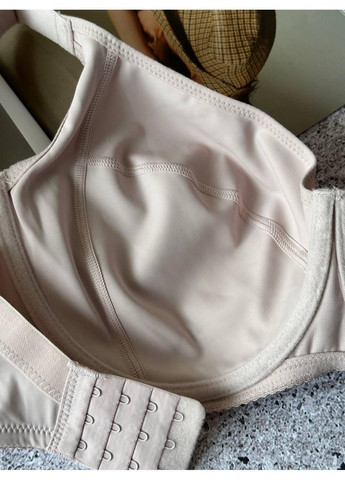 Пудровый бюстгальтер без поролона пудровый ORIETTA AVEC