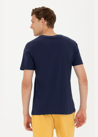 Темно-синяя футболка-футболка u.s/ polo assn. мужская для мужчин U.S. Polo Assn.